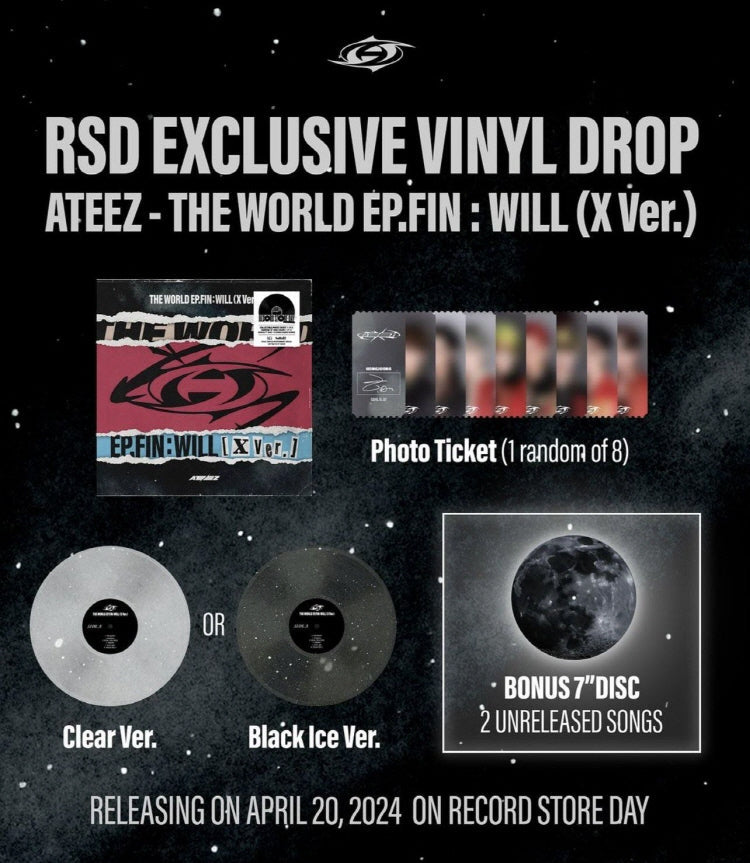 ATEEZ - The World EP.FIN : WILL (X Ver.) LP
