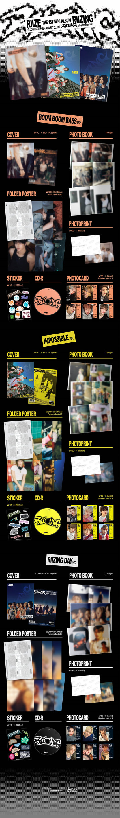 RIIZE - RIIZING (1st Mini Album) Photo Book Ver.