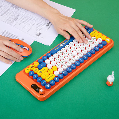 ROYCHE - Miffy Wireless Multi-Pairing Keyboard & Mouse Combo