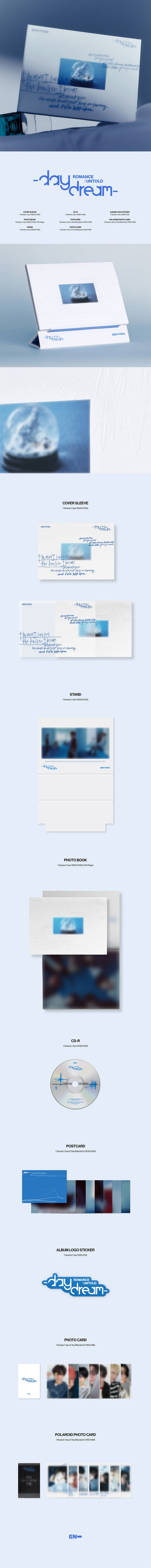 ENHYPEN - ROMANCE : UNTOLD -daydream- (2nd Studio Repackage Album) Japan Edition