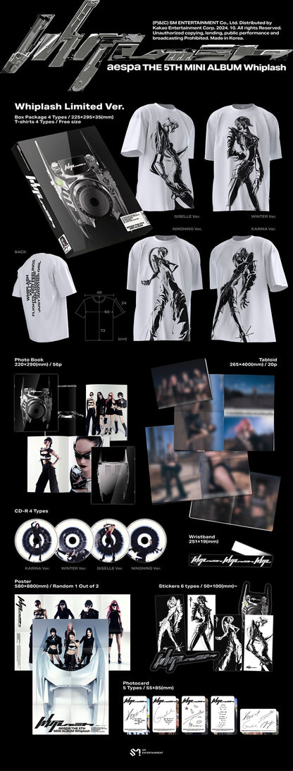 aespa - Whiplash (5th Mini Album) Whiplash Limited Ver.