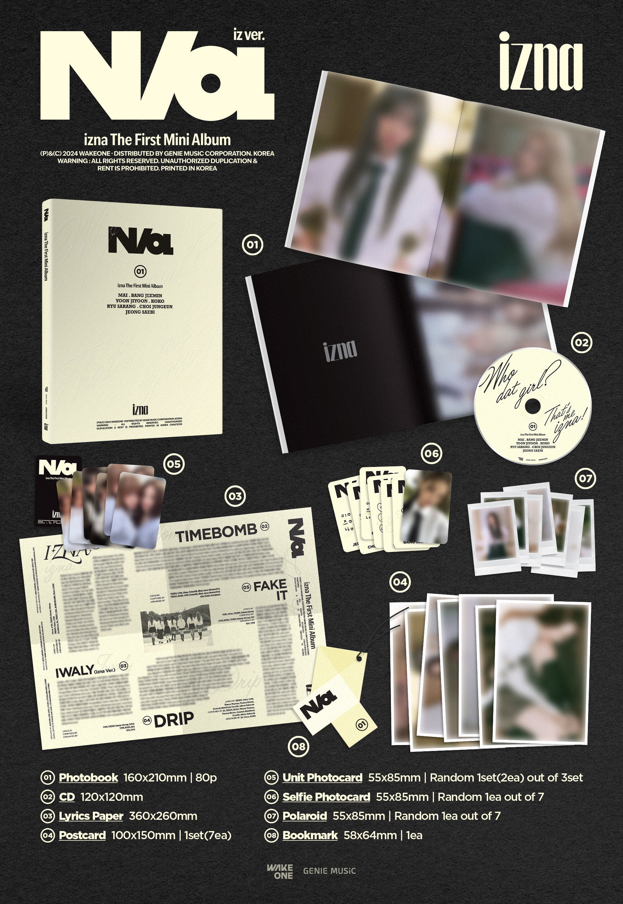 izna - N/a (1st Mini Album)