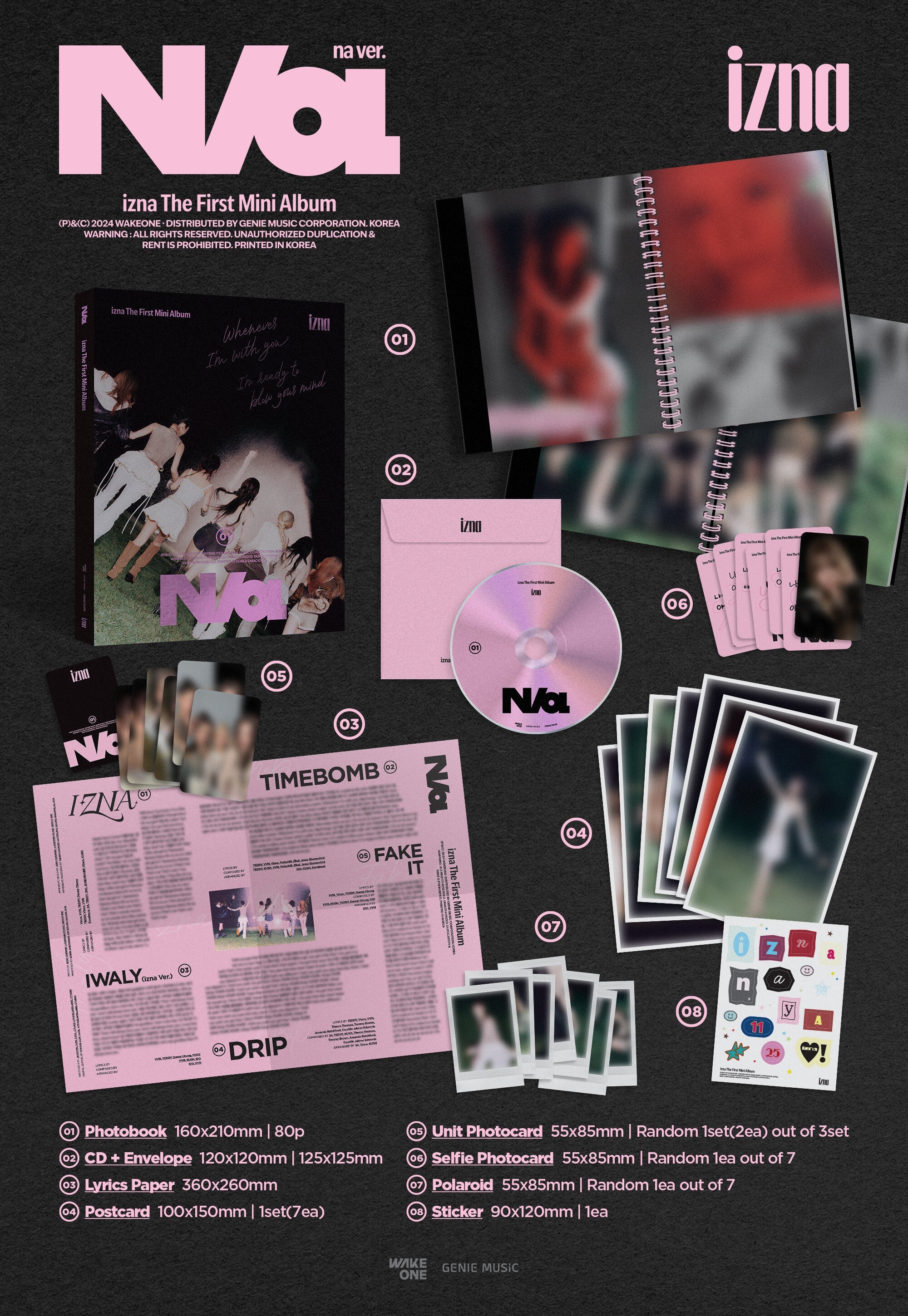 izna - N/a (1st Mini Album)
