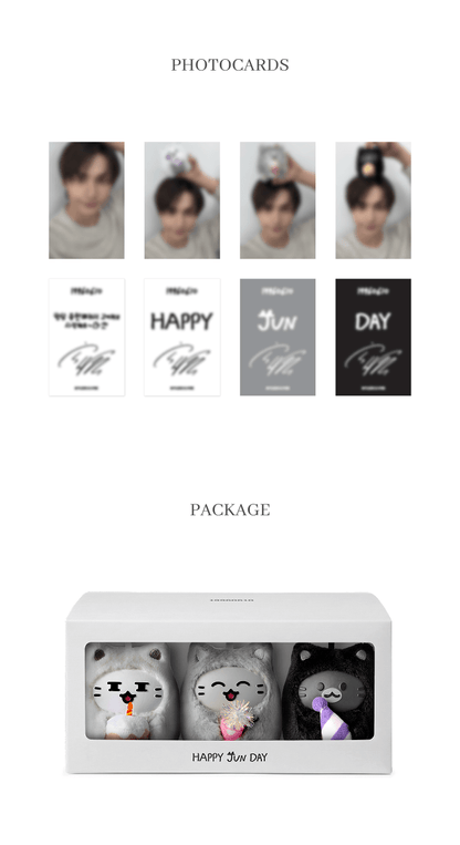 [PRE-ORDER] SEVENTEEN - Happy Jun Day O.C.L Keyring Set