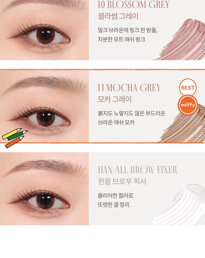 rom&nd X Miffy - Han All Brow Cara