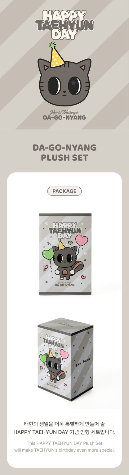 TOMORROW X TOGETHER - [TAEHYUN] DA-GO-NYANG PLUSH SET