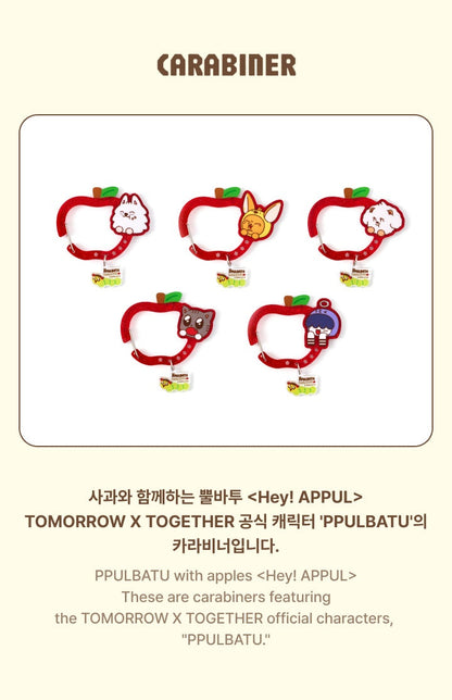 [PRE-ORDER] TOMORROW X TOGETHER - PPULBATU Carabiner (Hey! APPUL)