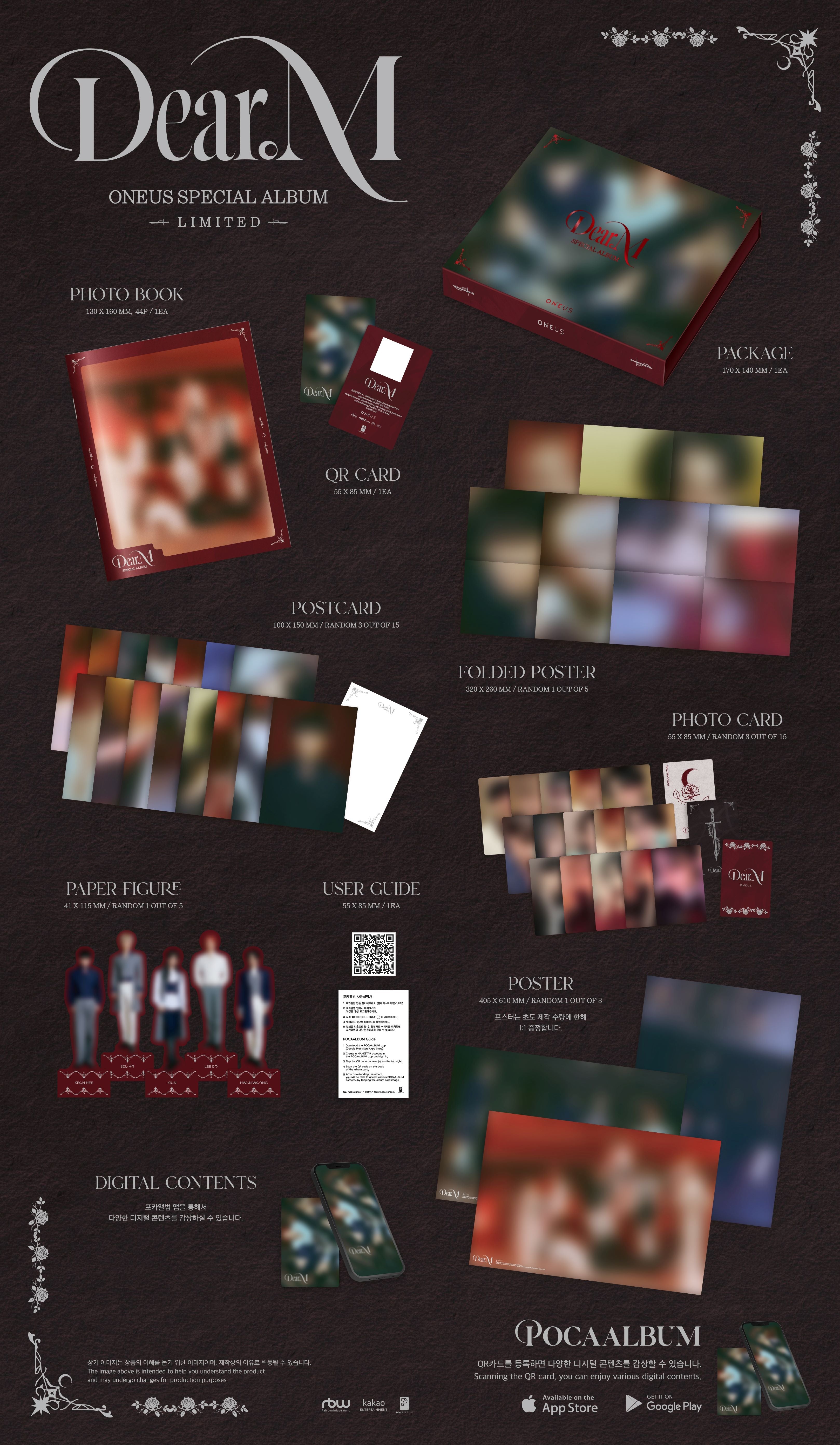 ONEUS - Dear.M (Special Album) POCAALBUM