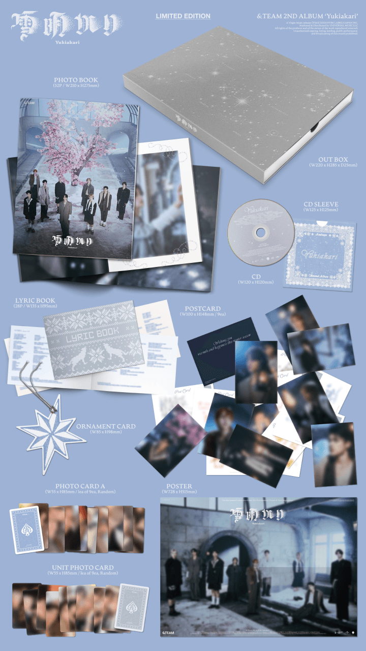&TEAM - Yukiakari (2nd Album) (LIMITED EDITION)