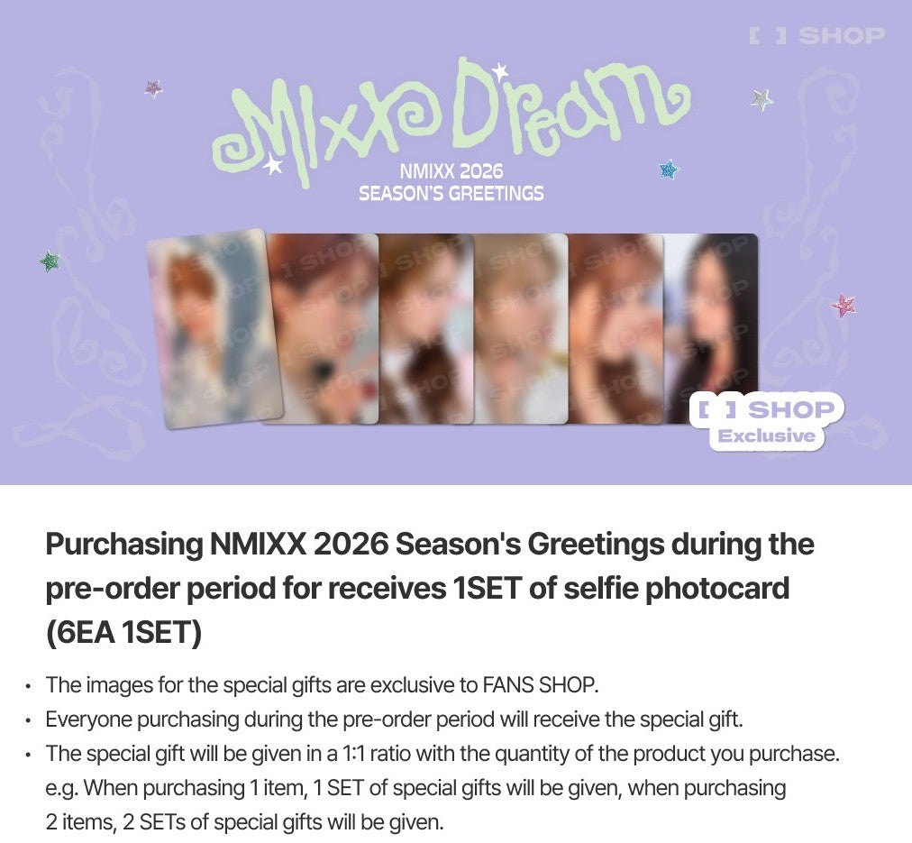 NMIXX - 2026 Season's Greetings [MIXX DREAM] (POB Selectable)