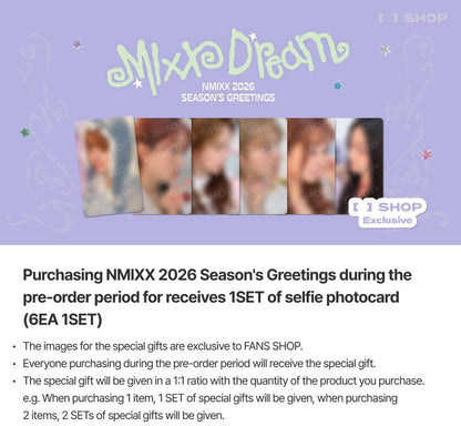 NMIXX - 2026 Season's Greetings [MIXX DREAM] (POB Selectable)