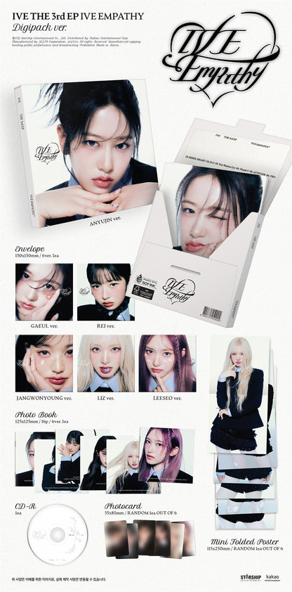 IVE - IVE EMPATHY (3rd EP) (Digipack Ver.)