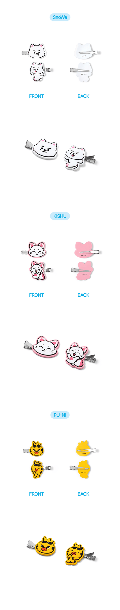 [PRE-ORDER] ENHYPEN - Hair Pin Set (ENCHIN)