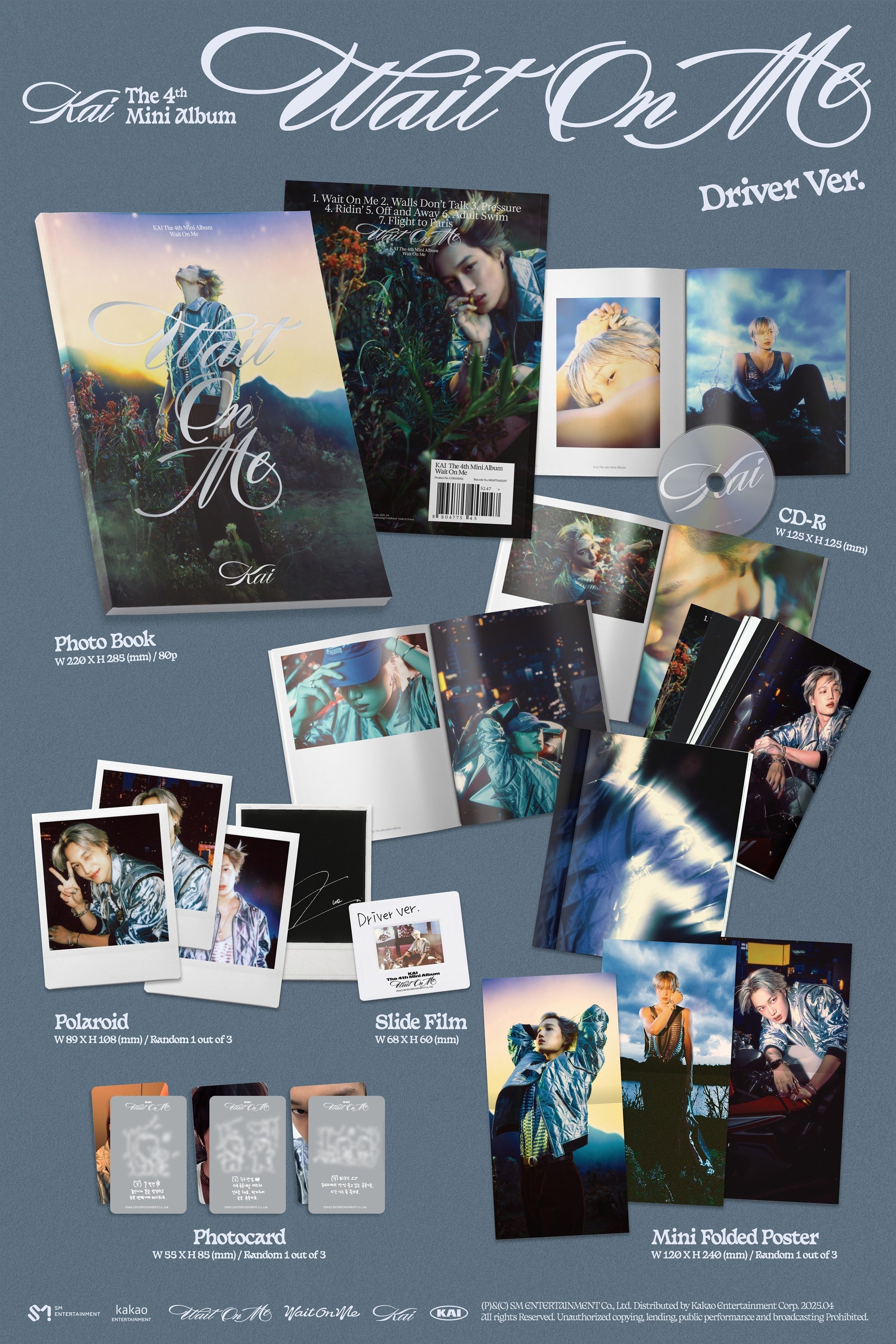 KAI - Wait On Me (4th Mini Album) Photo Book Ver.