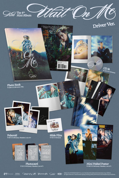 KAI - Wait On Me (4th Mini Album) Photo Book Ver. (Random Ver.)