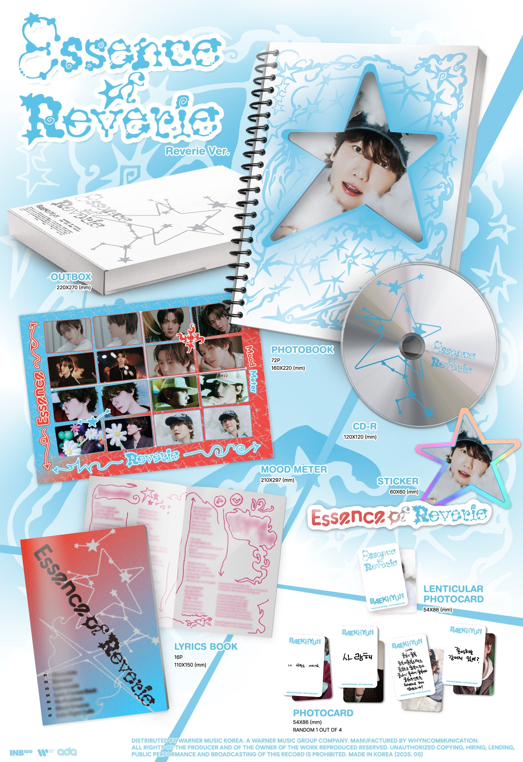 BAEKHYUN - Essence of Reverie (5th Mini Album) Photobook Ver.