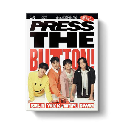 DAY6 - 2026 Season's Greetings [PRESS THE BUTTON] [Pre-Order] (POB Selectable) - NO POB