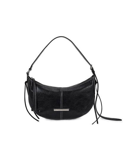MOONLINE ARC Hobo Bag - BLACK