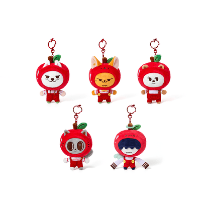 [PRE-ORDER] TOMORROW X TOGETHER - PPULBATU Plush Keyring (Apple Ver.) (Hey! APPUL) - HHM NYA RING