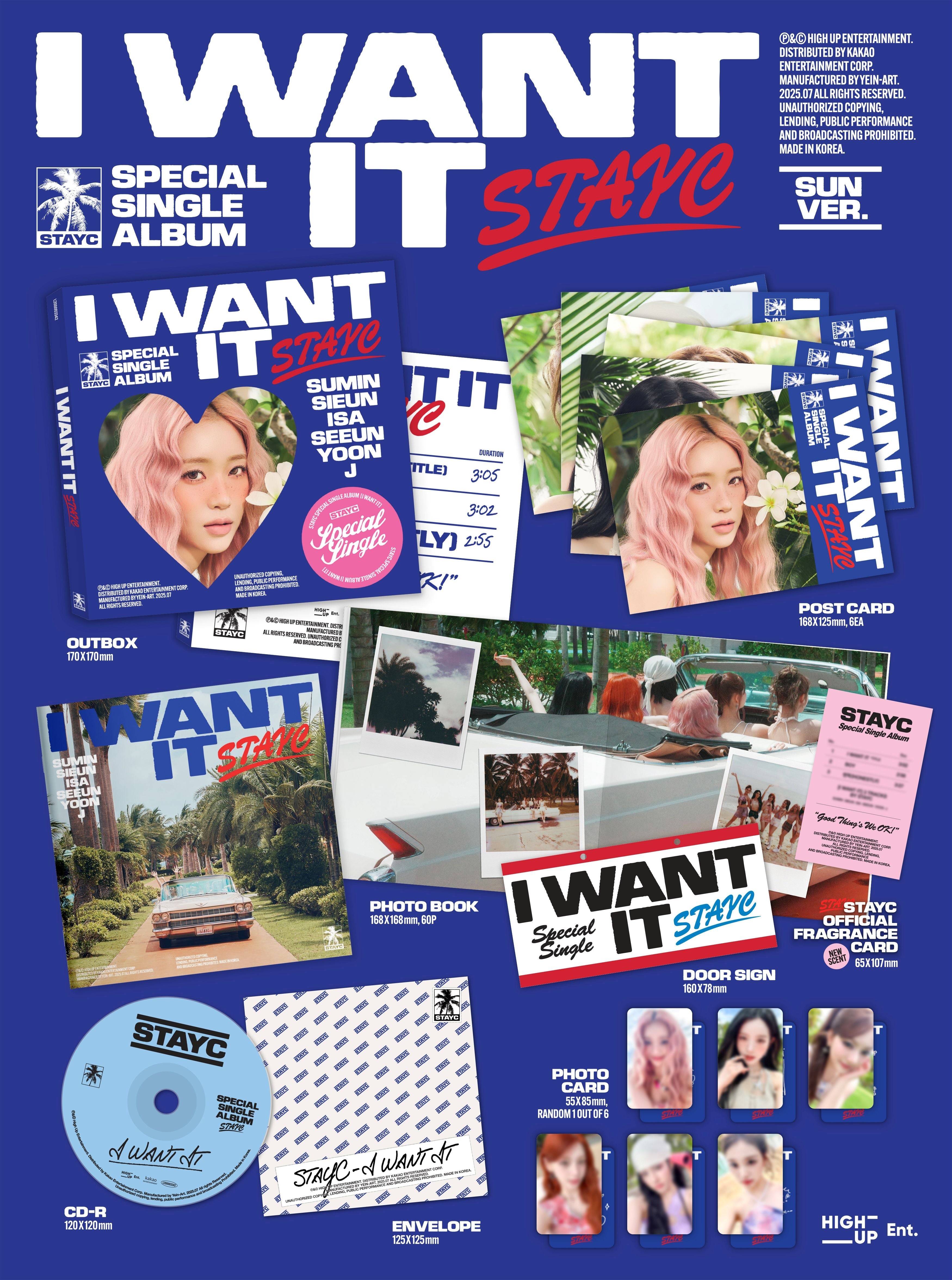 STAYC - I WANT IT (Special Single Album)