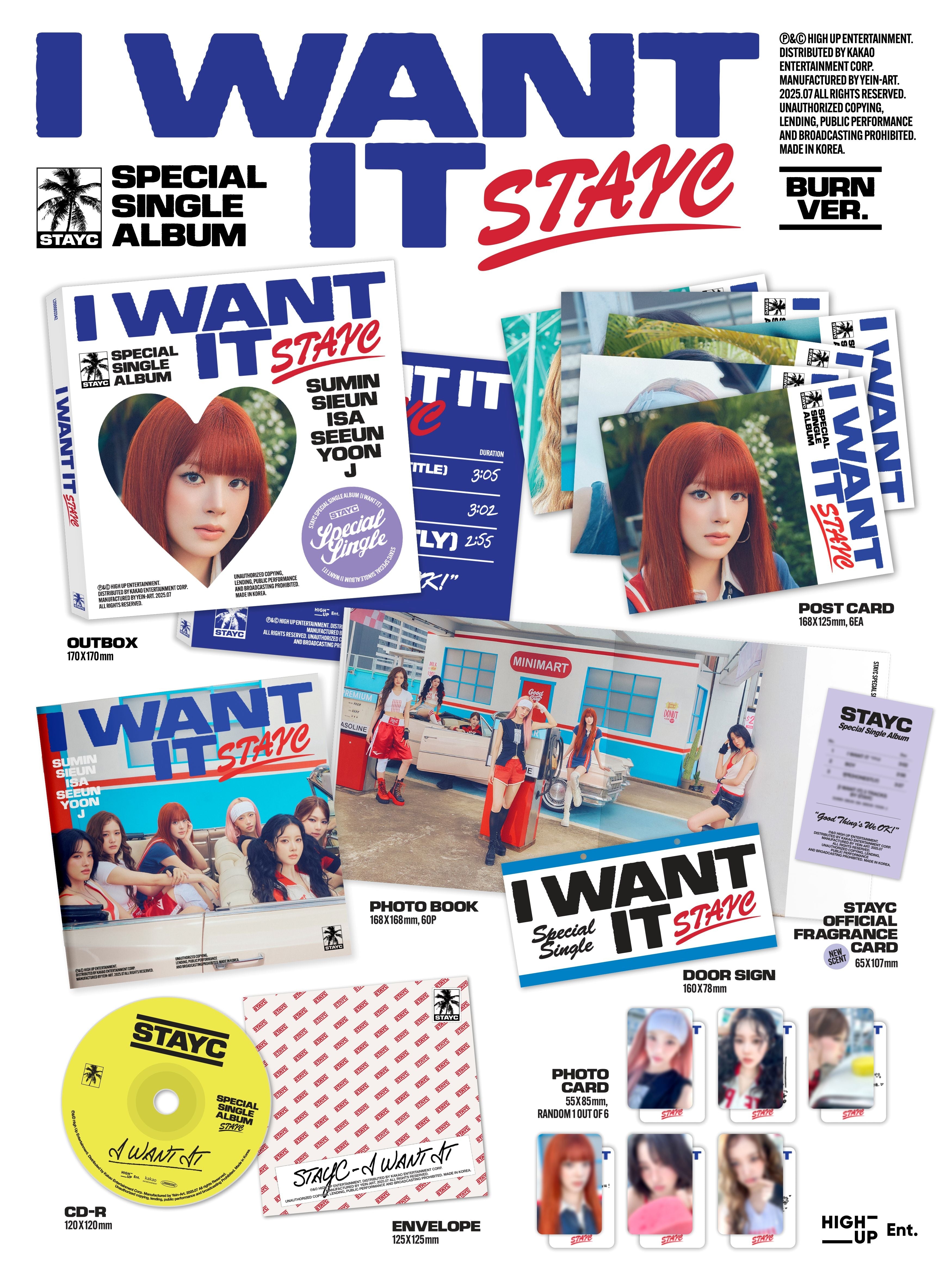 STAYC - I WANT IT (Special Single Album)
