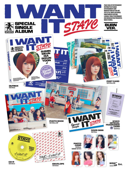 STAYC - I WANT IT (Special Single Album)