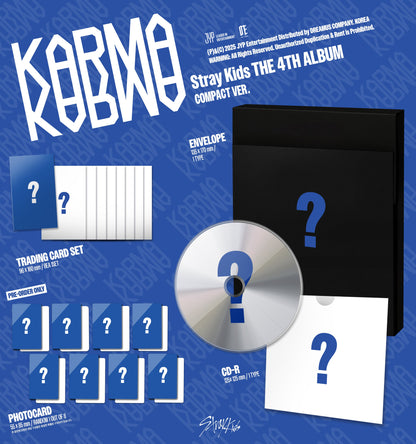 [PRE-ORDER] Stray Kids - KARMA (4th Album) COMPACT Ver.