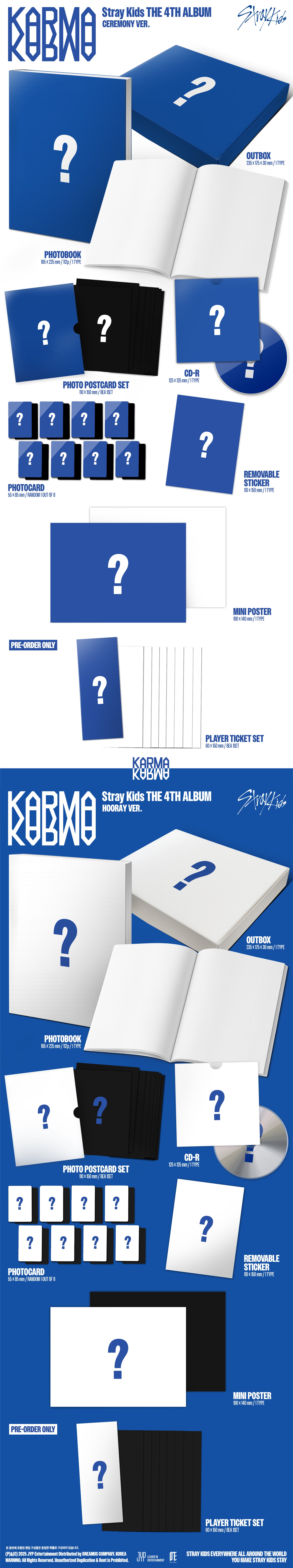 (PRE-ORDER) Stray Kids (4th Full Album) KARMA (PHOTOBOOK Ver.)