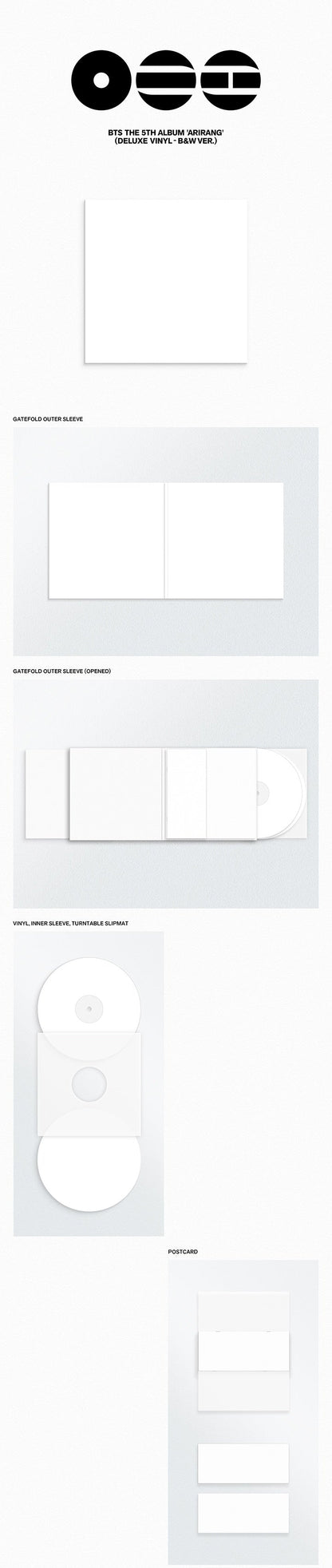 BTS - 5th Album *ARIRANG* (Deluxe Vinyl | Random Ver.) [Pre-Order]
