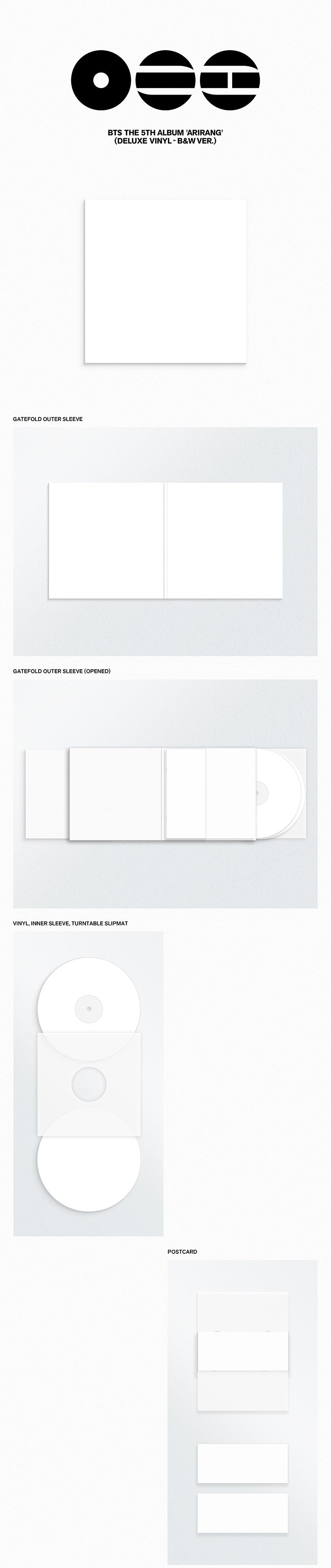 BTS - 5th Album *ARIRANG* (Deluxe Vinyl | Random Ver.) [Pre-Order]