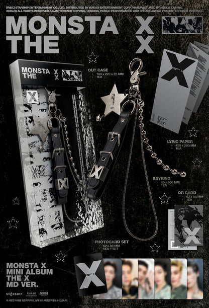 MONSTA X - THE X (Mini Album) MD Ver.