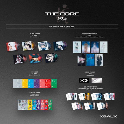 XG - 1st Full Album *THE CORE* (Solo Ver.)