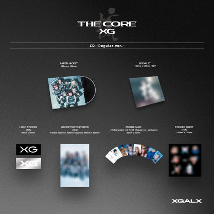 XG - 1st Full Album *THE CORE* (Regular Ver.)