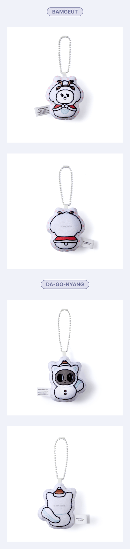 TOMORROW X TOGETHER - [SNOW MAGIC] Cushion Keyring (Random) [Pre-Order]