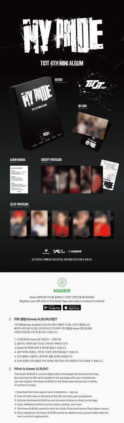 TIOT - MY PRIDE (4th Mini Album) MY PRIDE Ver. (Platform Album)