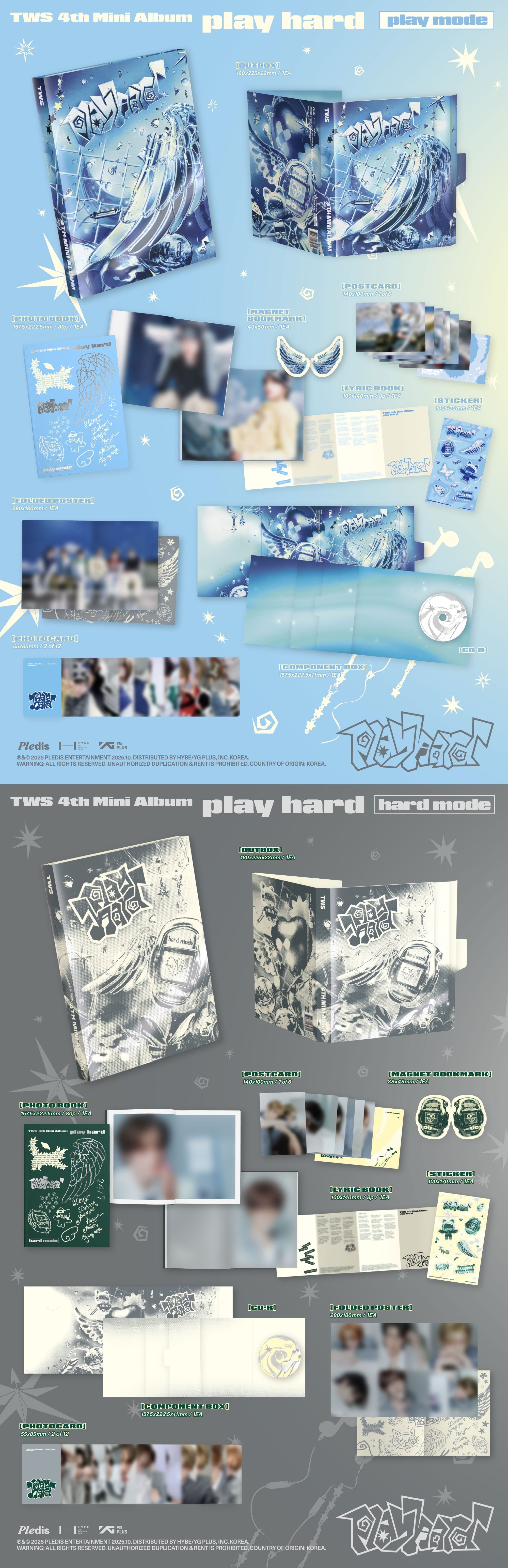 TWS - play hard (4th Mini Album) [PRE-ORDER]