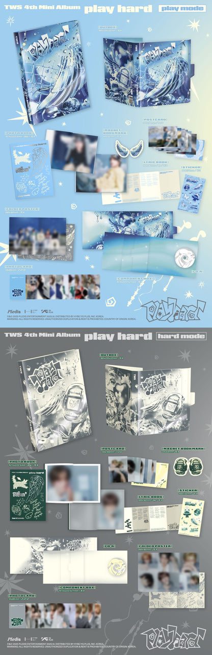 TWS - play hard (4th Mini Album) [PRE-ORDER]