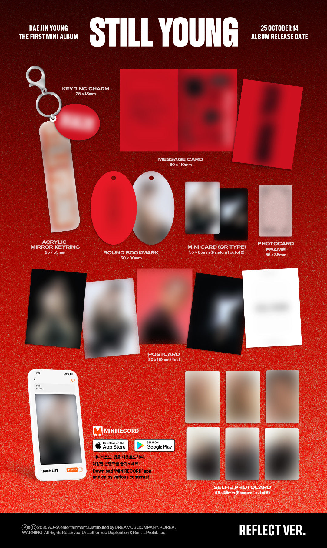BAE JIN YOUNG - STILL YOUNG (1st Mini Album) Platform Ver.