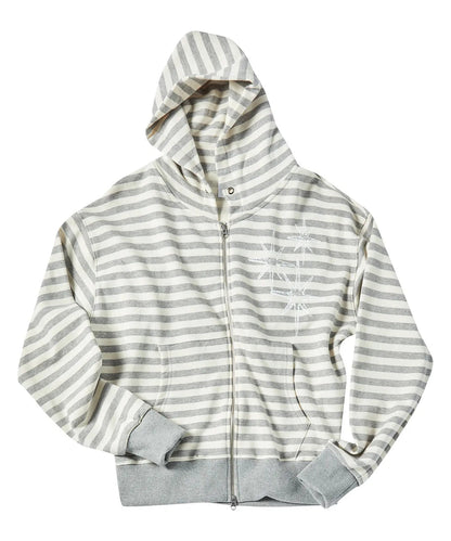 UNTITLED SEOUL - Starlight Stripe Zip-Up Hoodie (NCT WISH RIKU's Pick)
