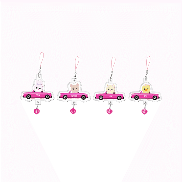 BLACKPINK JUMP POP-UP Airtube Keyring - PPEU