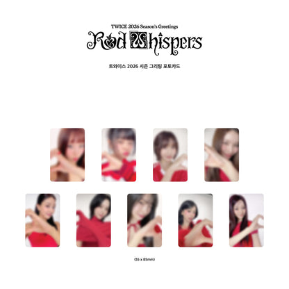TWICE - 2026 Season's Greetings [RED WHISPERS] (POB Selectable)
