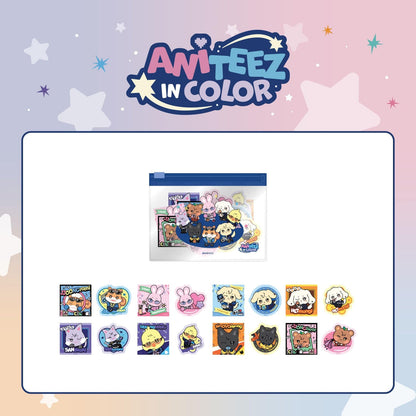 [PRE-ORDER] ATEEZ - Flake Sticker Set (ANITEEZ IN COLOR)