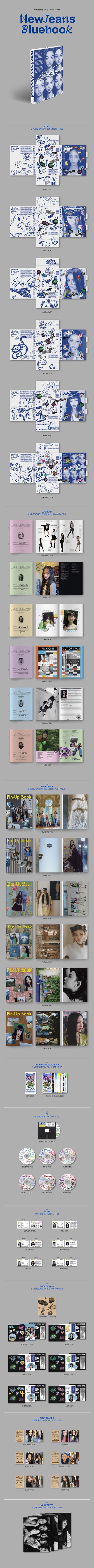 NewJeans - New Jeans (1st EP) Bluebook Ver.