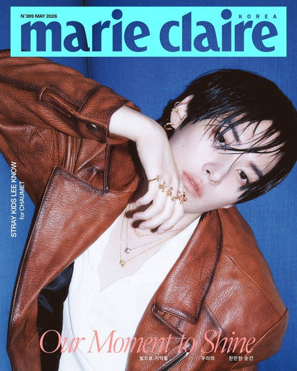 Marie Claire Korea Magazine May 2026 Stray Kids LEE KNOW Cover A
