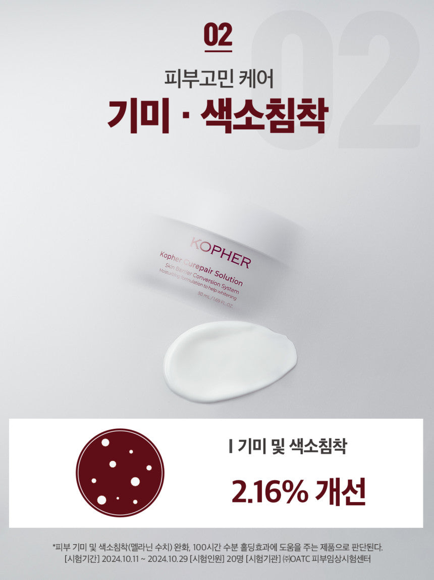 KOPHER - Curepair Solution Moisturizing Cream