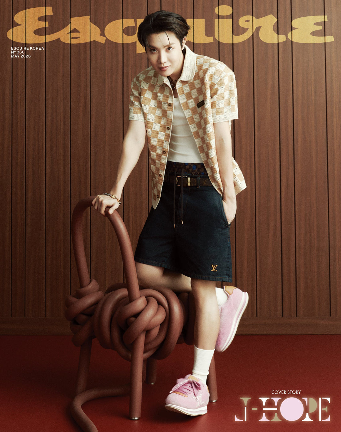 Esquire Korea Magazine May 2026 BTS j-hope Cover D
