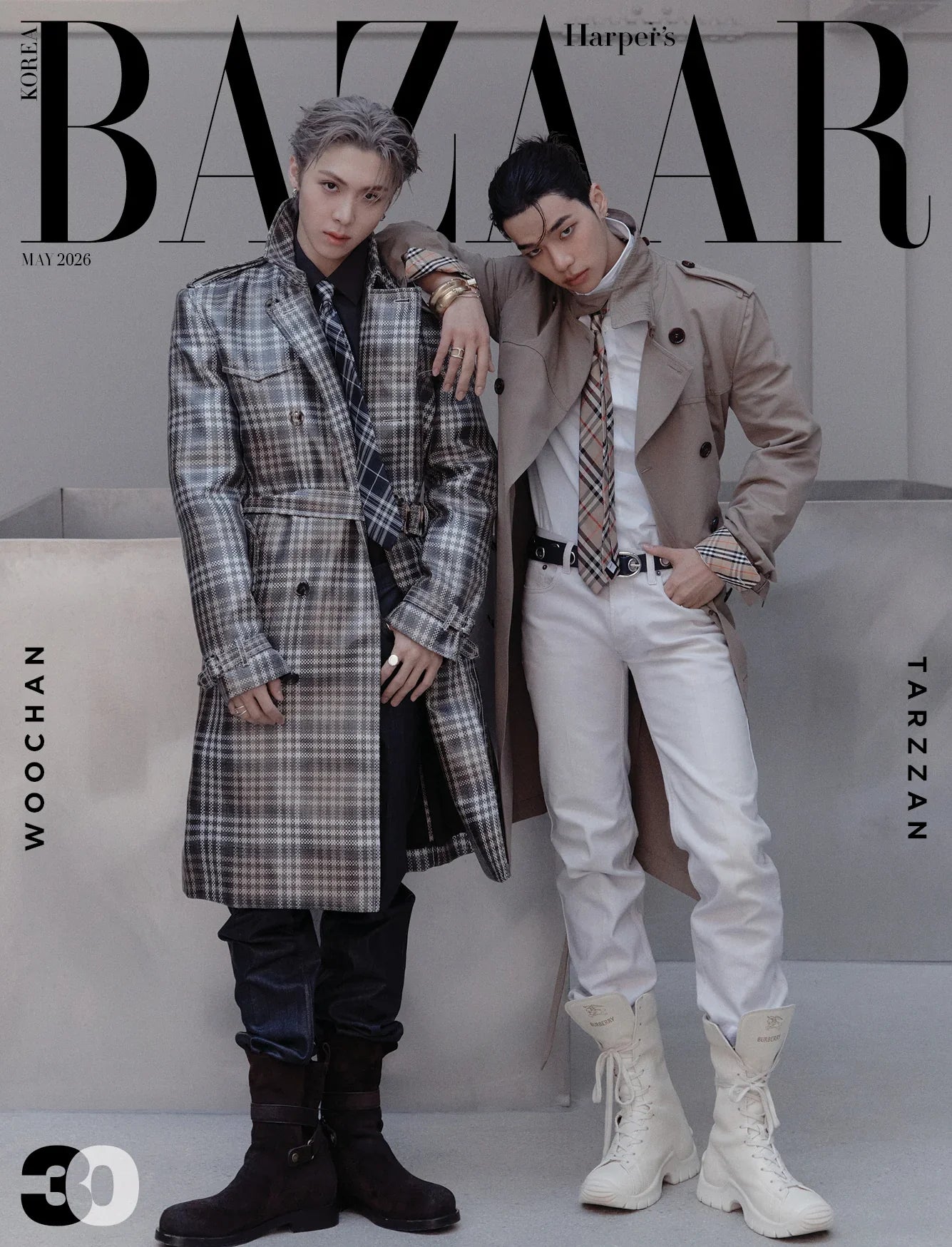 Harper's Bazaar Korea Magazine May 2026 (Cover: ALLDAY PROJECT Tarzzan & Woochan)