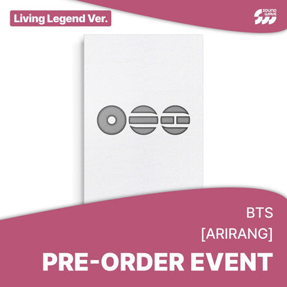 BTS - ARIRANG (5th Album) Living Legend Ver. (Soundwave POB)