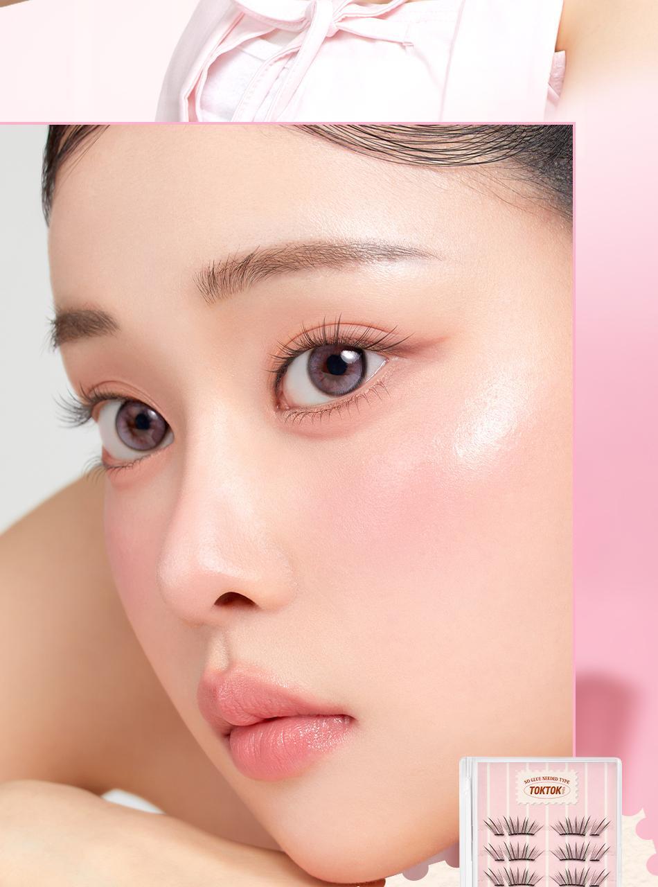 CORINGCO - TOKTOKHARA No Glue Half Eyelash