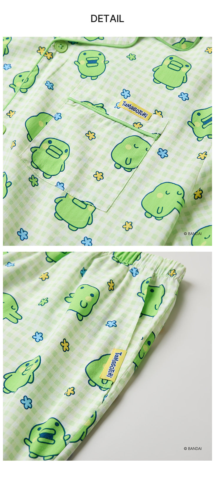 [SPAO X Tamagotchi] Short Sleeve Pajama Set